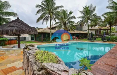 Sobrado com 9 dormitórios à venda, 1361 m² por r$ 12.000.000,00 - balneário florida - peruíbe/sp