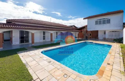 Casa com 3 dormitórios à venda, 205 m² por r$ 758.000,00 - parque balneário oásis - peruíbe/sp