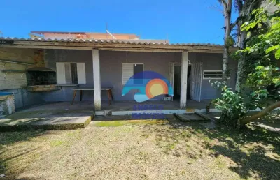 Casa com 2 dormitórios para alugar, 55 m² por r$ 1.300,00/mês - balneário josedy - peruíbe/sp