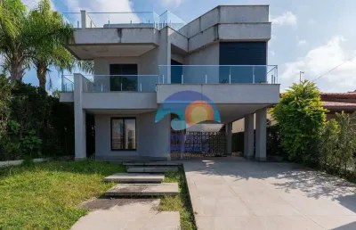 Sobrado comelevador,  5 dormitórios à venda, 280 m² por r$ 2.800.000 - bougainvillee ii - peruíbe/sp