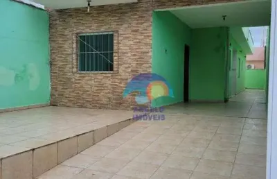 Casa com 2 dormitórios, 85 m² - venda por r$ 280.000,00 ou aluguel por r$ 1.600,00/mês - balneário são joão batista - peruíbe/sp