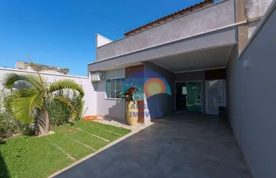 Sobrado com 2 dormitórios à venda, 78 m² por r$ 420.000,00 - parque turistico - peruíbe/sp