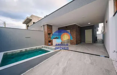 Casa com 2 dormitórios, 83 m² - venda por r$ 450.000,00 ou aluguel por r$ 2.900,00/mês - flora rica ii - peruíbe/sp