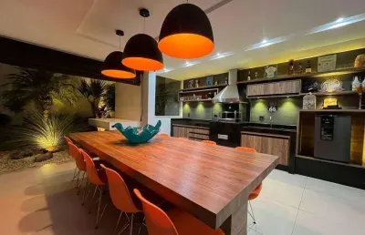 Casa à venda, 4 quartos, 4 suítes, 1 vaga, jardim karaíba - uberlândia/mg