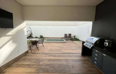 Casa em condomínio à venda, 3 quartos, 2 suítes, 1 vaga, jardim botanico - uberlândia/mg