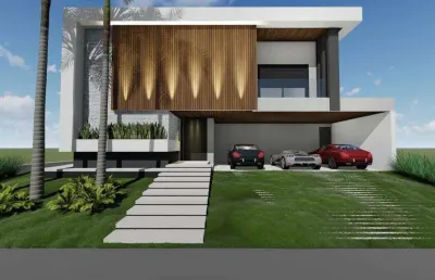 Casa em condomínio fechado com 4 quartos à venda na Rua da Carioca, Morada da Colina, Uberlândia