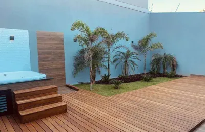 Casa à venda, 3 quartos, 1 suíte, 2 vagas, santa mônica - uberlândia/mg