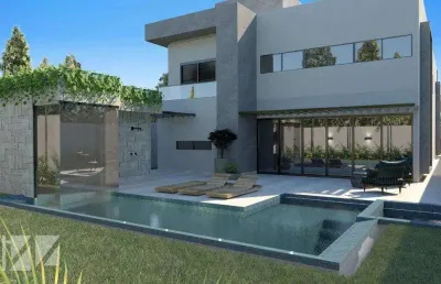 Casa em condomínio fechado com 4 quartos à venda na Rua João Severiano Rodrigues da Cunha, Jardim Karaíba, Uberlândia