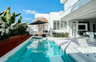 Casa em condomínio à venda, 5 quartos, 4 suítes, 4 vagas, gavea - uberlândia/mg