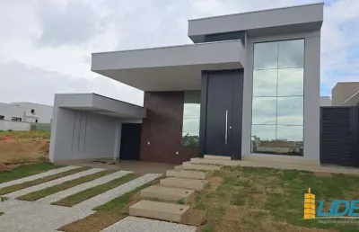Casa em condomínio à venda, 3 quartos, 3 suítes, 2 vagas, gavea - uberlândia/mg