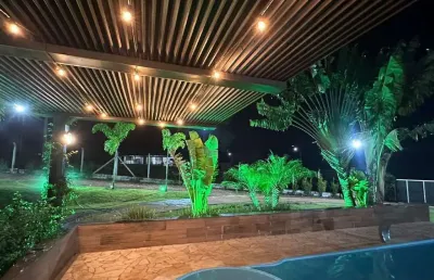 Rancho à venda, 1 quarto, 10 vagas, miranda - uberlândia/mg