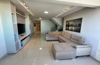 Cobertura à venda, 4 quartos, 2 suítes, tibery - uberlândia/mg