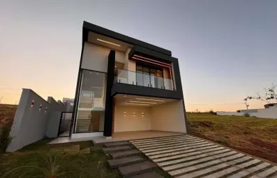 Casa em condomínio à venda, 3 quartos, 3 suítes, 2 vagas, granja marileusa - uberlândia/mg