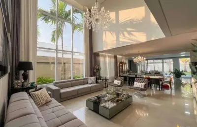 Casa em condomínio à venda, 4 quartos, 4 suítes, 7 vagas, jardim karaíba - uberlândia/mg