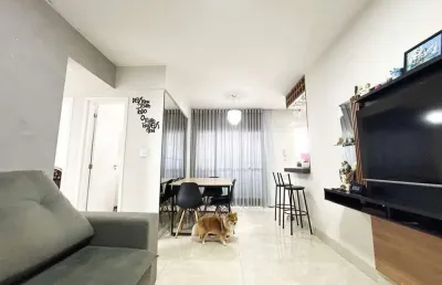 Apartamento à venda, 2 quartos, 1 suíte, 2 vagas, novo mundo - uberlândia/mg