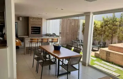 Casa em condomínio à venda, 3 quartos, 3 suítes, 2 vagas, jardim karaíba - uberlândia/mg