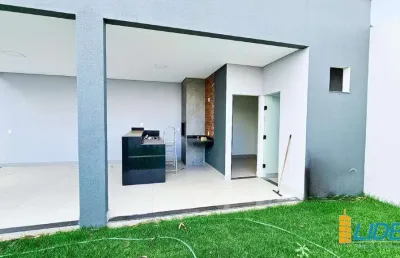 Casa à venda, 3 quartos, 1 suíte, 3 vagas, cidade jardim - uberlândia/mg