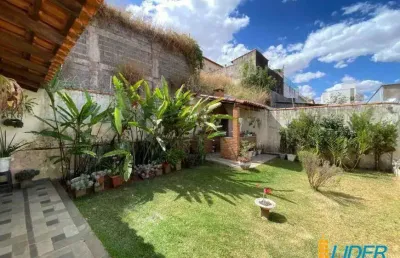 Casa à venda, 3 quartos, 1 suíte, 2 vagas, cidade jardim - uberlândia/mg