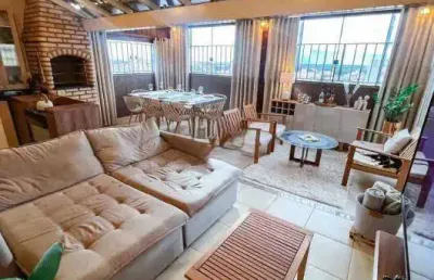 Cobertura à venda, 5 quartos, 1 suíte, 2 vagas, brasil - uberlândia/mg