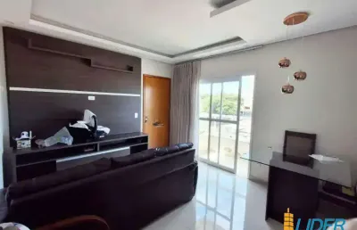 Apartamento à venda, 3 quartos, 1 suíte, 1 vaga, santa mônica - uberlândia/mg