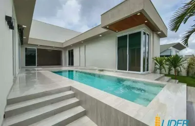 Casa em condomínio à venda, 3 quartos, 3 suítes, 4 vagas, jardim sul - uberlândia/mg