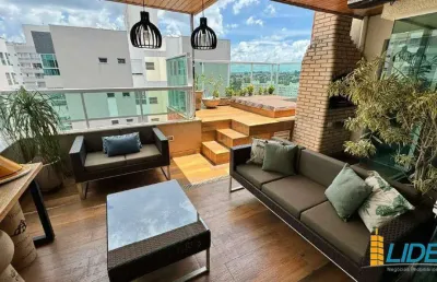 Cobertura à venda, 3 quartos, 3 suítes, 2 vagas, copacabana - uberlândia/mg