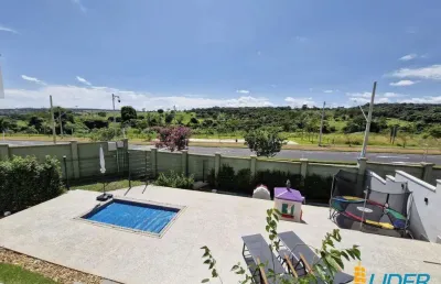 Casa em condomínio à venda, 3 quartos, 1 suíte, 2 vagas, granja marileusa - uberlândia/mg