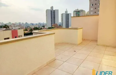 Cobertura à venda, 3 quartos, 1 suíte, 2 vagas, santa mônica - uberlândia/mg