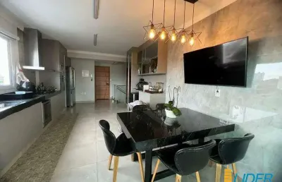 Cobertura à venda, 3 quartos, 2 suítes, 2 vagas, santa mônica - uberlândia/mg