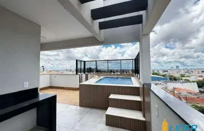 Cobertura à venda, 4 quartos, 2 suítes, 2 vagas, santa mônica - uberlândia/mg