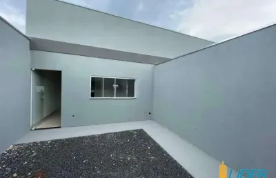 Casa à venda, 2 quartos, 1 suíte, 1 vaga, novo mundo - uberlândia/mg