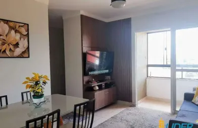 Apartamento à venda, 2 quartos, 1 suíte, 2 vagas, pampulha - uberlândia/mg