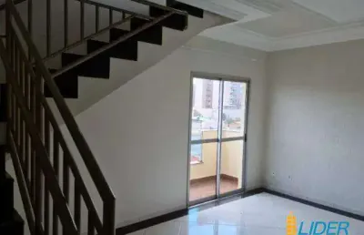 Cobertura à venda, 4 quartos, 2 suítes, 3 vagas, finotti - uberlândia/mg