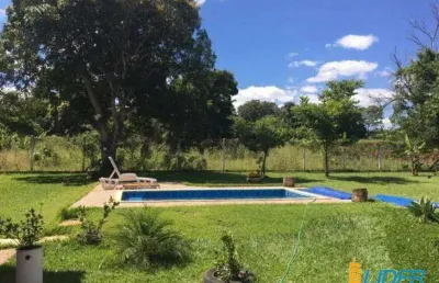 Chácara à venda, 4 quartos, 10 vagas, panorama - uberlândia/mg
