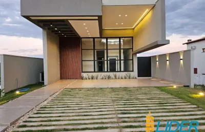 Casa em condomínio à venda, 3 quartos, 2 suítes, 2 vagas, granja marileusa - uberlândia/mg