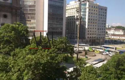 Sala comercial com 3 salas para alugar na Praça Pio X, Centro, Rio de Janeiro