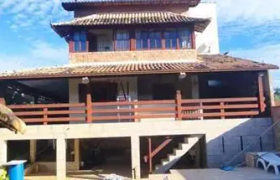 Casa com 4 quartos à venda na Rua Cinquenta e Três, Jaconé (Ponta Negra), Maricá