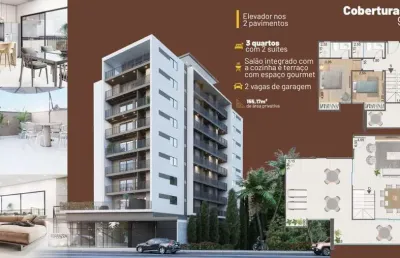 Cobertura com 3 quartos à venda na Rua José Lourenço Kelmer, São Pedro, Juiz de Fora