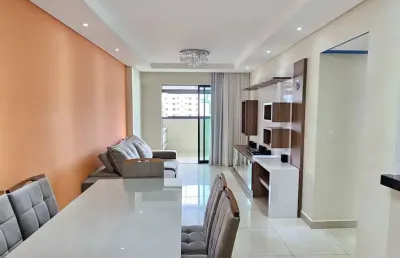Apartamento de 03 quartos com suíte, 02 vagas de garagem e lazer completo no centro
