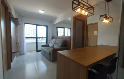 Locação - apartamento de 02 quartos mobiliado no downtown na avenida itamar franco