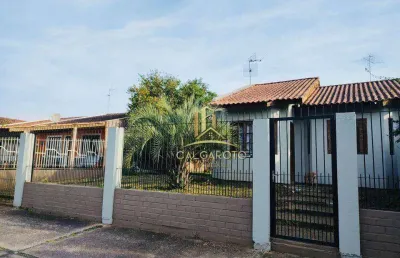 Casa com 2 dormitórios à venda, 52 m² por r$ 469.000,00 - jardim algarve - alvorada/rs