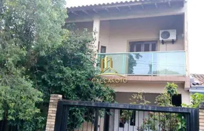 Sobrado com 3 dormitórios à venda, 150 m² por r$ 370.000,00 - jardim algarve - alvorada/rs