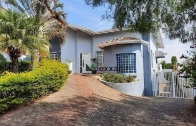Casa com 3 dormitórios à venda, 457 m² por r$ 1.600.000,00 - parque lausanne - valinhos/sp
