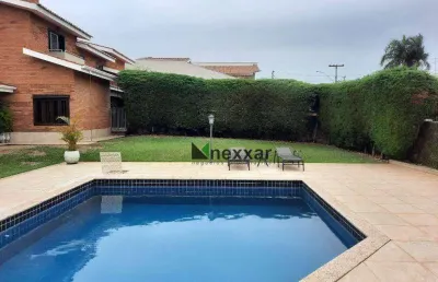 Casa com 3 dormitórios à venda,em bolsão de segurança por r$ 2.300.000 - parque terranova - valinhos/sp