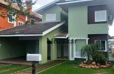 Casa com 4 dormitórios à venda, 353 m² por r$ 2.250.000,00 - condomínio reserva colonial - valinhos/sp