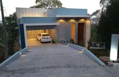 Casa com 3 dormitórios à venda, 350 m² por r$ 2.300.000,00 - condomínio chácara flora - valinhos/sp