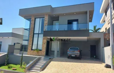 Casa com 3 dormitórios para alugar, 300 m² por r$ 20.340,00/mês - condomínio residencial morada das nascentes - valinhos/sp