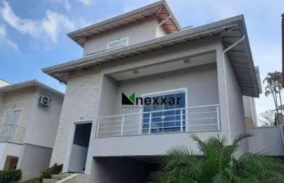 Casa com 3 dormitórios à venda, 213 m² por r$ 1.100.000,00 - condomínio residencial terras do oriente - valinhos/sp