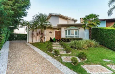 Casa com 4 dormitórios à venda, 326 m² por r$ 2.890.000,00 - condominio villagio florença - valinhos/sp