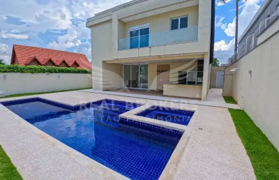 Casa em condomínio de alto padrão em alphaville para locação